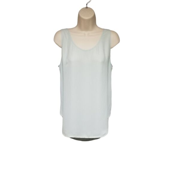 Banana Republic Over Layered Mint Green Top Size Small - Picture 1 of 7